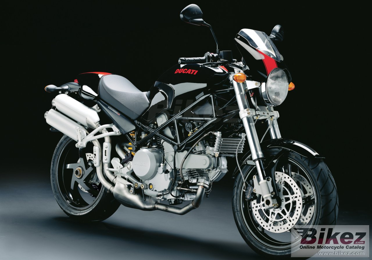Big Ducati monster sr2 picture and wallpaper from Bikez.com